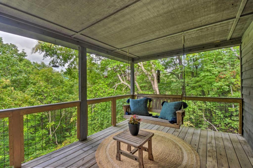 Cozy Clayton Cabin with Deck and Mountain Views!